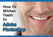 Adobe Photoshop Tutorial - How To Easily Whiten Yellow Teeth