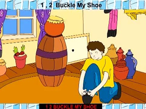 1 2 buckle my shoe-rhymes-rhymes for children-nursery rhymes-english rhymes-rhymes for kids