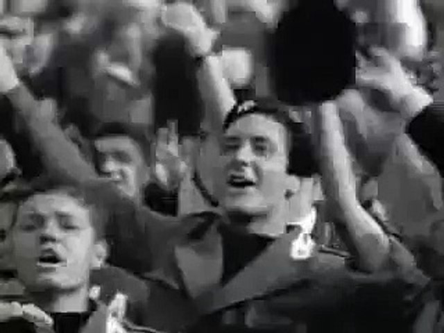 The opening ceremony of 1936 Olympics