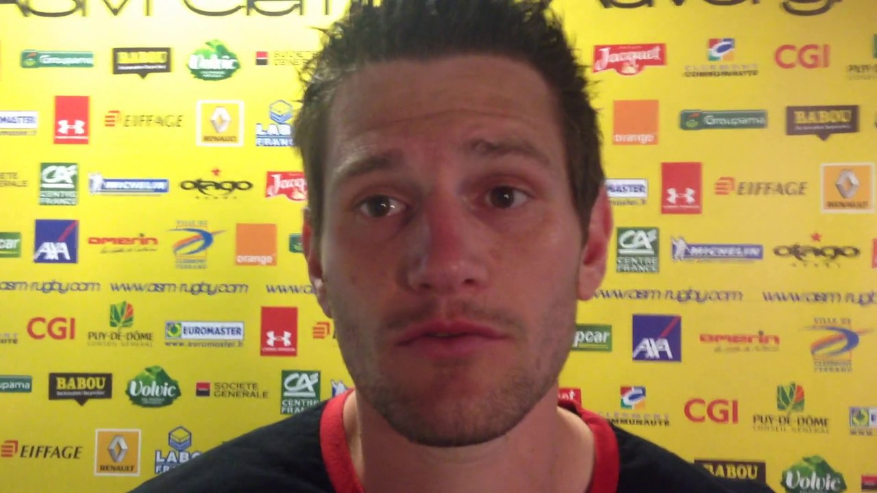 Rugby Top 14 - Florian Denos après Clermont - Oyonnax