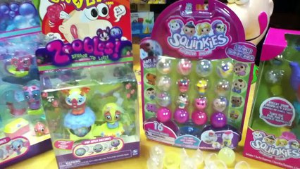 SQUINKIES vs ZOOBLES Which are BETTER Toys for Girls for Christmas 2010? Review by Mike Mozart