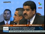 Maduro: Revolución Bolivariana, ejemplo de lucha contra la desigualdad