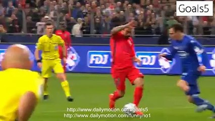 Zlatan Ibrahimovic Penalty Goal Bastia 0 - 1 PSG Coupe de France 11-4-2015