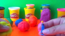 Juguetes de Frozen Peppa Pig en español Play Doh Huevos Sorpresa Tom y Jerry