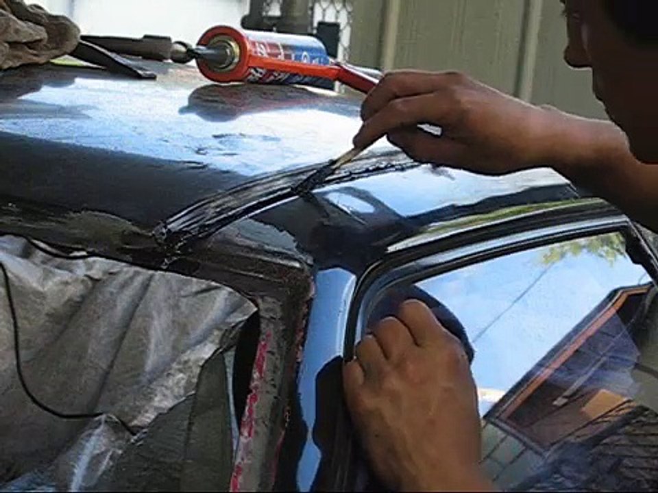 Isuzu Impulse Rs roof replacement Part 4