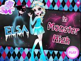 ▐ ╠╣Đ▐► Dress up Elsa like Monster High - Frozen Elsa in Monster High - game