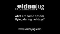 What are some tips for flying during holidays?: Secrets Of Saving Money On Air Travel