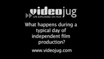 What happens during a typical day of independent film production?: Production For Your Independent Film