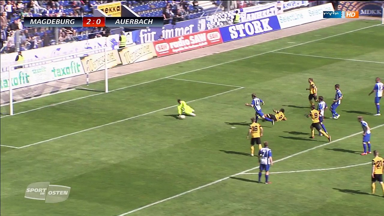 24. Spieltag 2014/15 1. FC Magdeburg - Auerbach