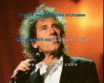 KARAOKE ALAIN SOUCHON - Foule Sentimentale