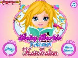 ベビーバービー美しい冷凍のヘアスタイル - 赤ちゃんのバービーは、ヘアサロンのゲームで凍結