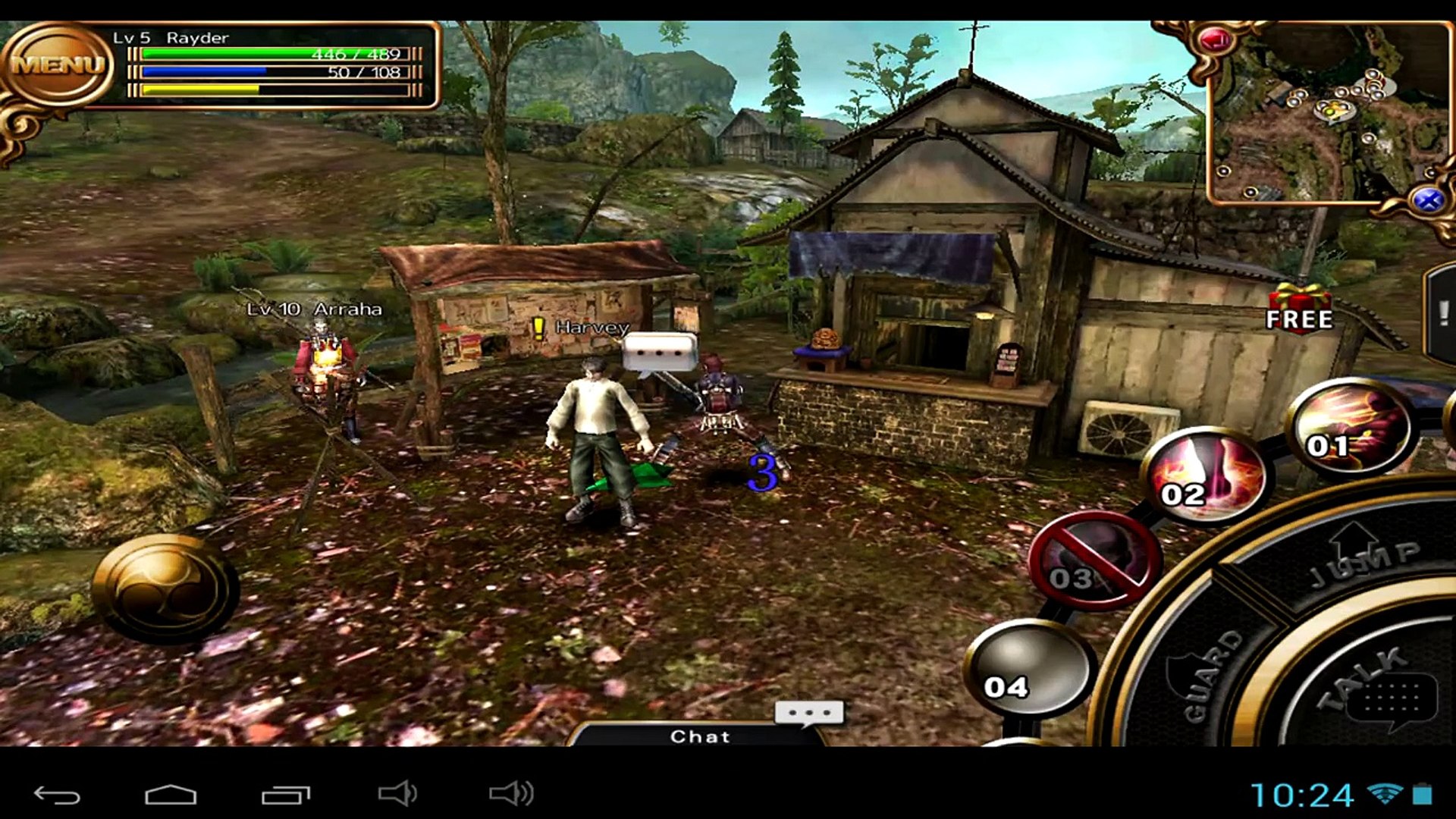 RPG IZANAGI ONLINE MMORPG - Android gameplay PlayRawNow - video