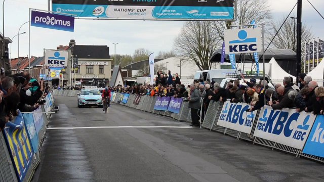 Arrivée Tour des Flandres Espoirs 2015