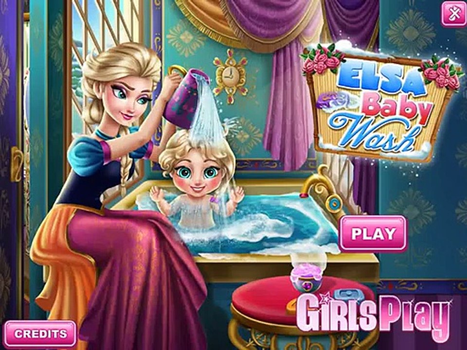 エルザベビーウォッシュゲーム - 冷凍王女エルザベビーウォッシュゲーム