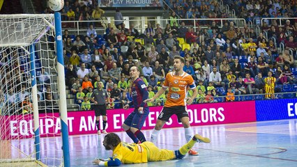 Download Video: Futsal: FC Barcelona - Aspil-Vidal Ribera Navarra, 2-4 (LNFS 2014/15)