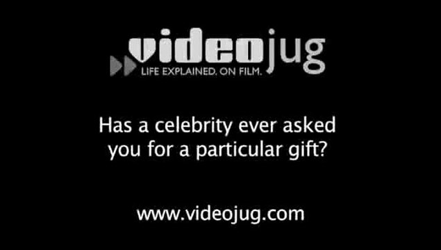 Has a celebrity ever asked you for a particular gift?: Celebrity Gift Bags- The Dirt