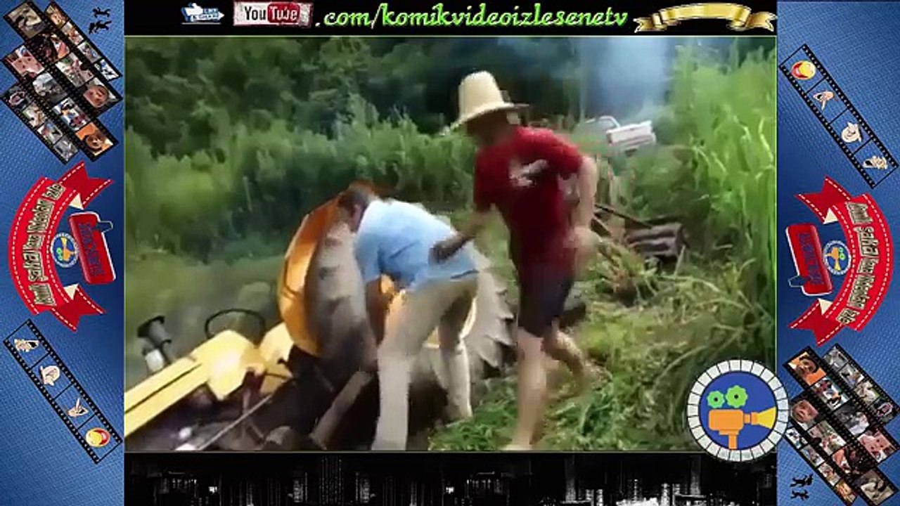 Güldüren Traktör Kazaları - En Yeni Komik şaka Kaza Videoları izle