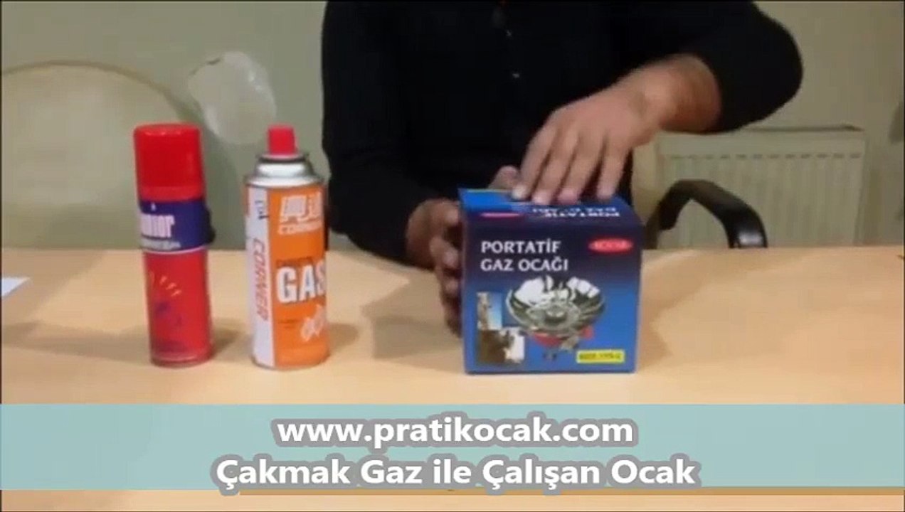 Çakmak Gazı ile Çalışan Kamp Ocağı - Pratiko GUARD