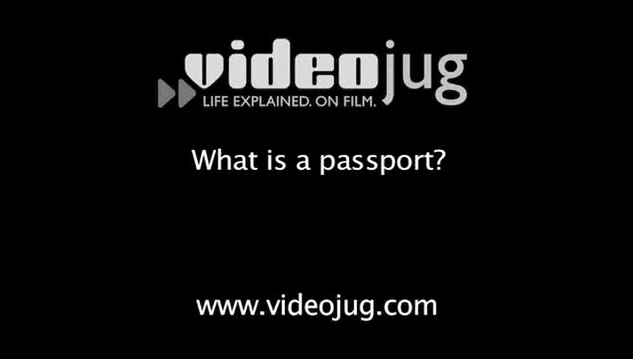 What is a 'passport'?: British Passports