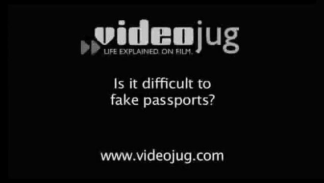 Is it difficult to fake passports?: British Passports