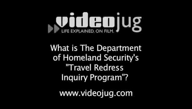 What is The Department of Homeland Security's Travel Redress Inquiry Program ?: Air Travel Security Restrictions And Rules