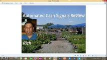 Automated Cash Signals Review,Is Automated Cash Signals Worth Your Money