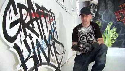 How To Make Graffiti On Paper