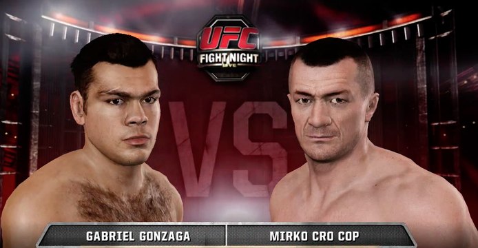 UFC EVENT 185 (Simulation) Gabriel Gonzaga vs Mirko Cro Cop