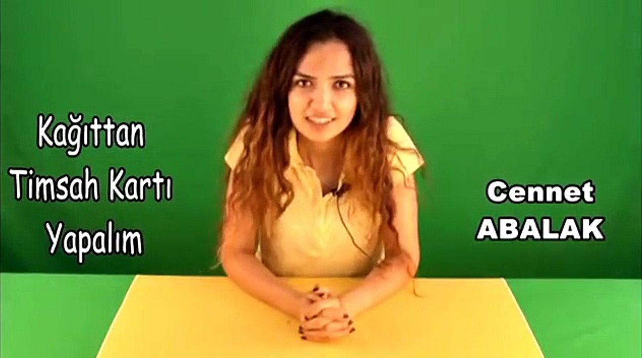 Kağıttan Timsah Kartı Nasıl Yapılır Adım Adım Uygulamalı Etkinlik Videosu