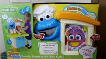 Sesame Street PlaySkool Come & Play Cookie Monster Kitchen Cafe Elmo eats Disney Cars & Thomas!