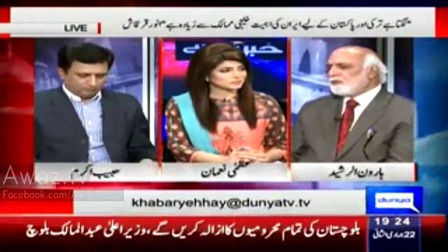 Haroon Rasheed Slams U.A.E Foreign Minister for His Threat to Pakistan