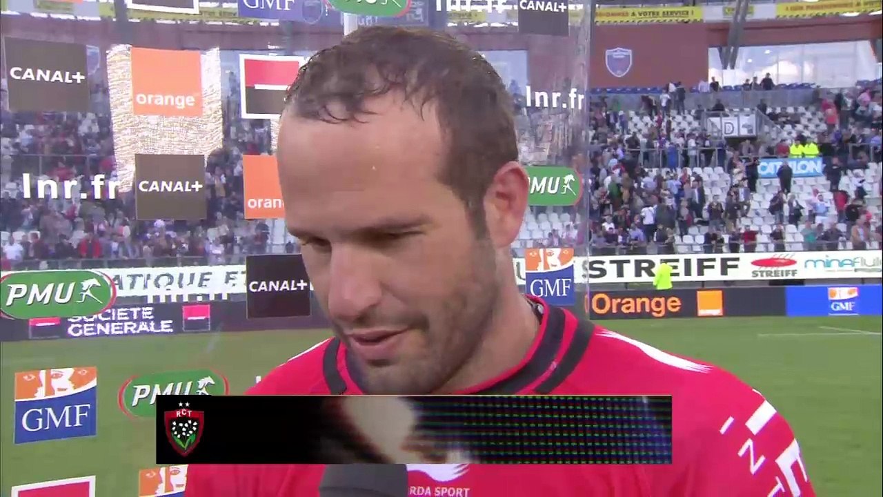 TOP14 - Grenoble-Toulon: Interview Frédéric Michalak (TLN) - J22 - Saison 2014/2015