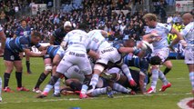 TOP14 - Racing-Métro 92 - Montpellier: Essai Mikheil Nariashvili (MON) - J22 - Saison 2014/2015