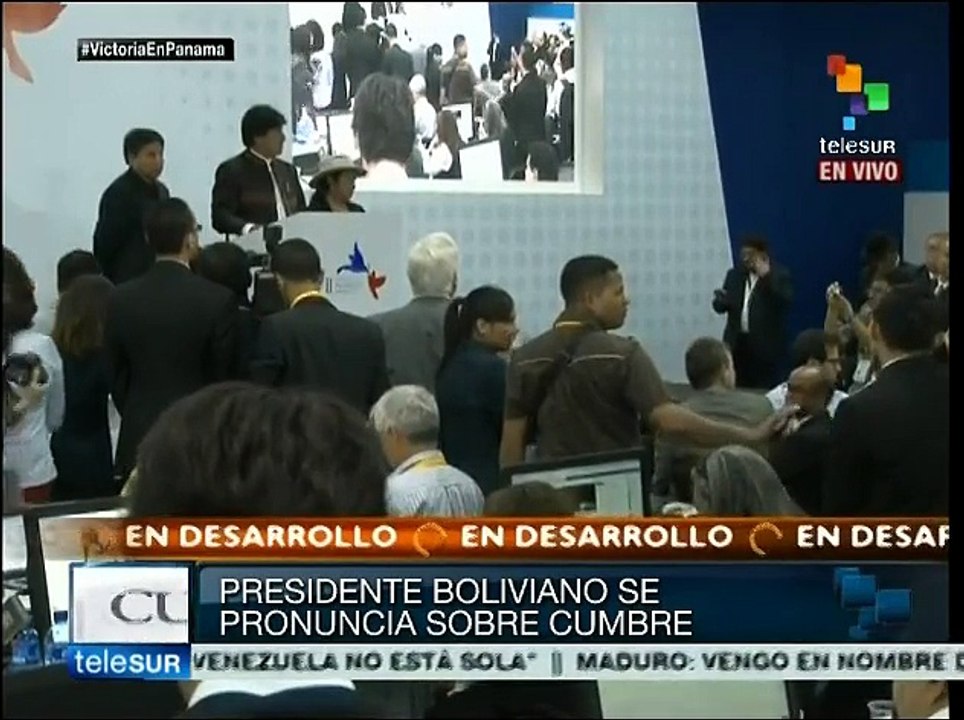 Evo Morales: campaña mundial contra Venezuela, estrategia política