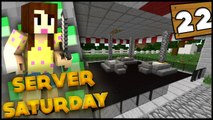 Minecraft SMP: Server Saturday 1.8 - Ep  22 - THEME PARK!