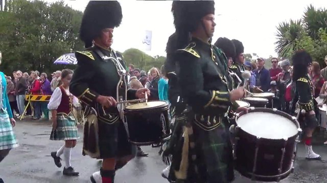 Brigadoon Scots Gathering at Bundanoon Part 1 of 4 Parade & Massed Piped Bands, 11 Apr 2015