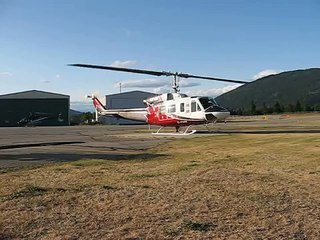 Bell 214 Helicopter Startup