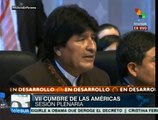 Evo Morales agradece apoyo a reivindicación marítima