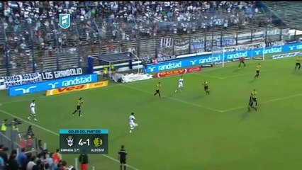 Gimnasia 4 Aldosivi 1 - Primera Division 2015 - Fecha 9