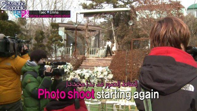 [2pm Arabic Republic] wgm TQ making film EP5 Arabic sub P~2