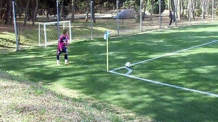 山口蛍選手CK　宮崎キャンプ2013