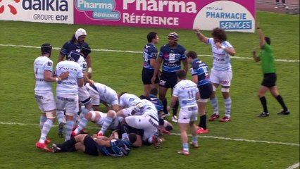 TOP 14 Racing-Métro 92 - Montpellier: Essai 1 Antonie Claassen (RM92) - J22 - Saison 2014/2015