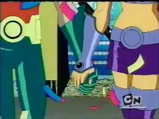 Robin and Starfire - At the beginning