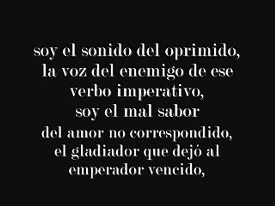 Ser o No Ser, nach (con letra)