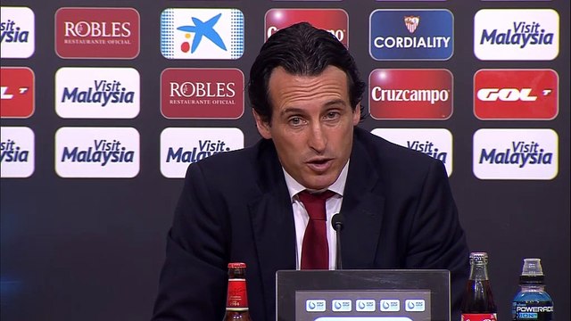 Emery: No hemos conseguido ganar al Barcelona, pero seguimos invictos en el Pizjuán
