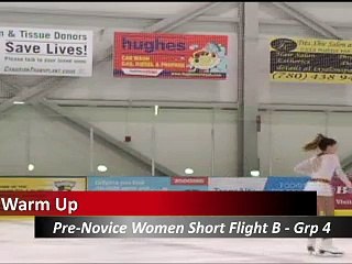 2015 Sunsational Competition - April 10-12, 2015 - Pre-Novice Women - Short Program - Flight B Group 1
