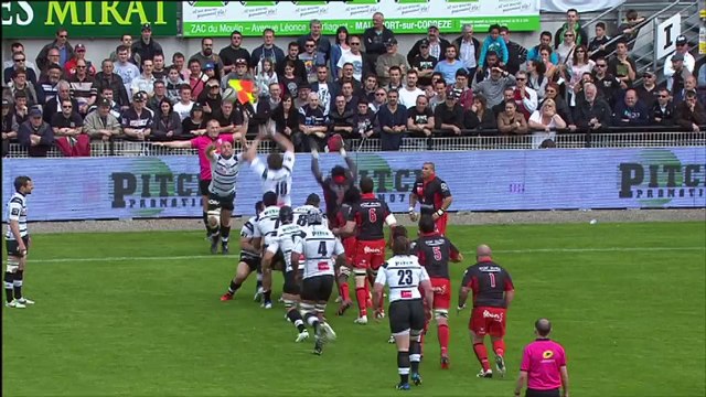 TOP14 - Brive - Lyon: Essai Benito Masilevu (BRI) - J22 - Saison 2014/2015