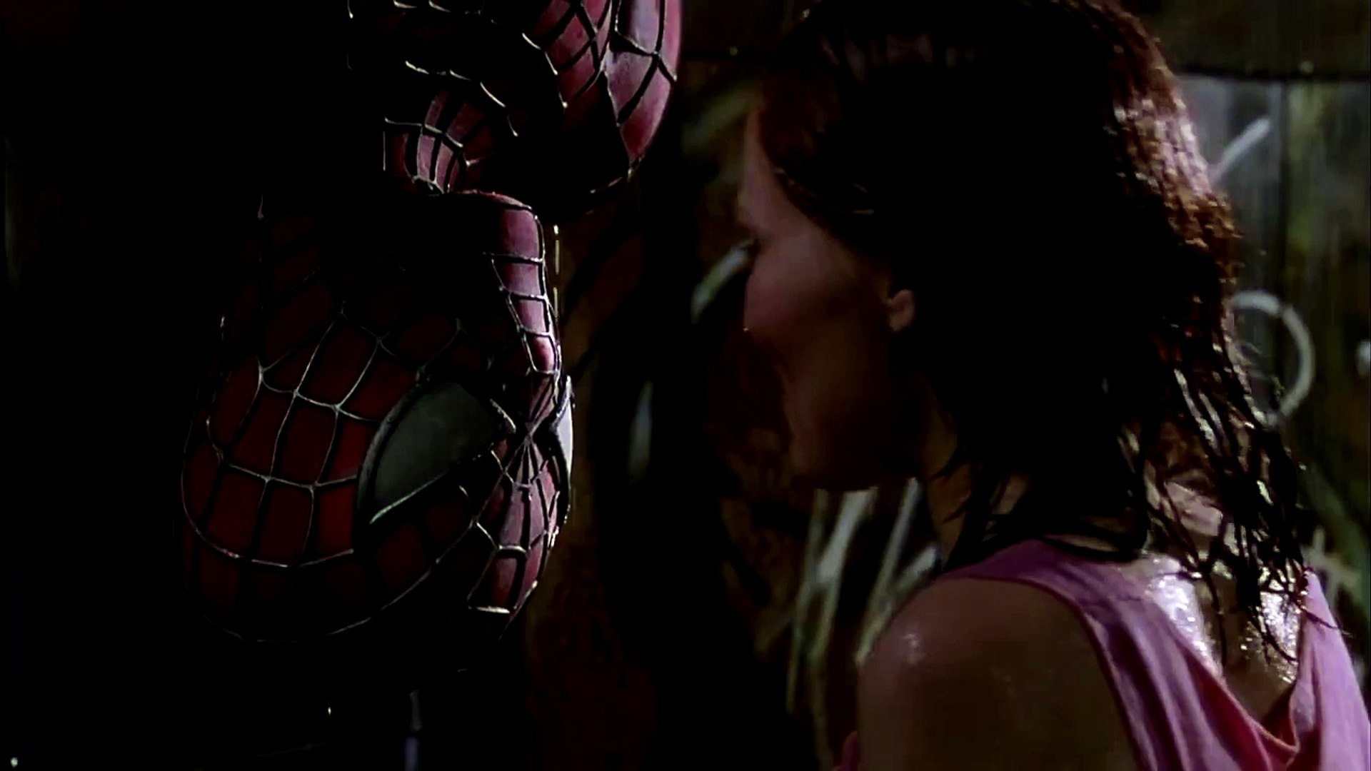 Spider-man Upside down kiss scene [HD] - video Dailymotion