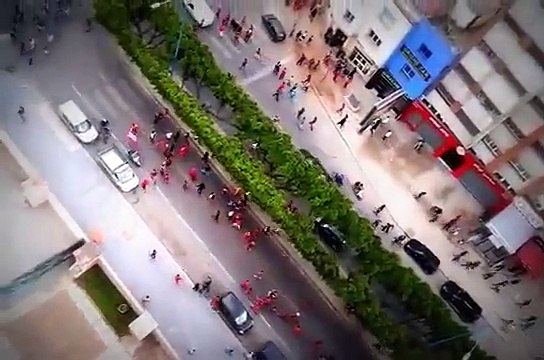 شغب بين جماهير الوداد و الرجاء بعد الديربي