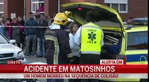 Um morto em acidente em Matosinhos